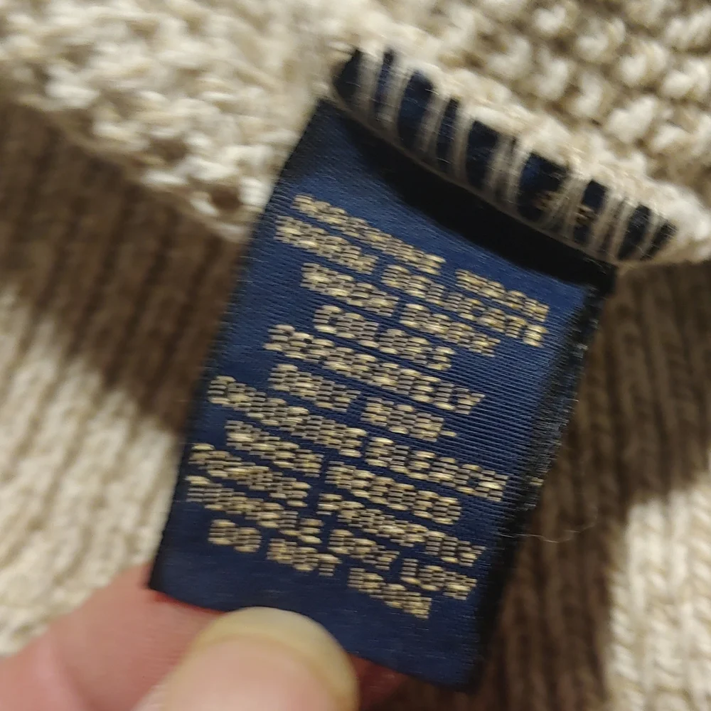 Vintage Willis & Geiger...high end sweater mn. sz.XL made in U.S.A. never wore - Picture 13 of 14